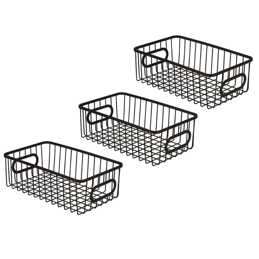 Solid Wire Mesh Basket 